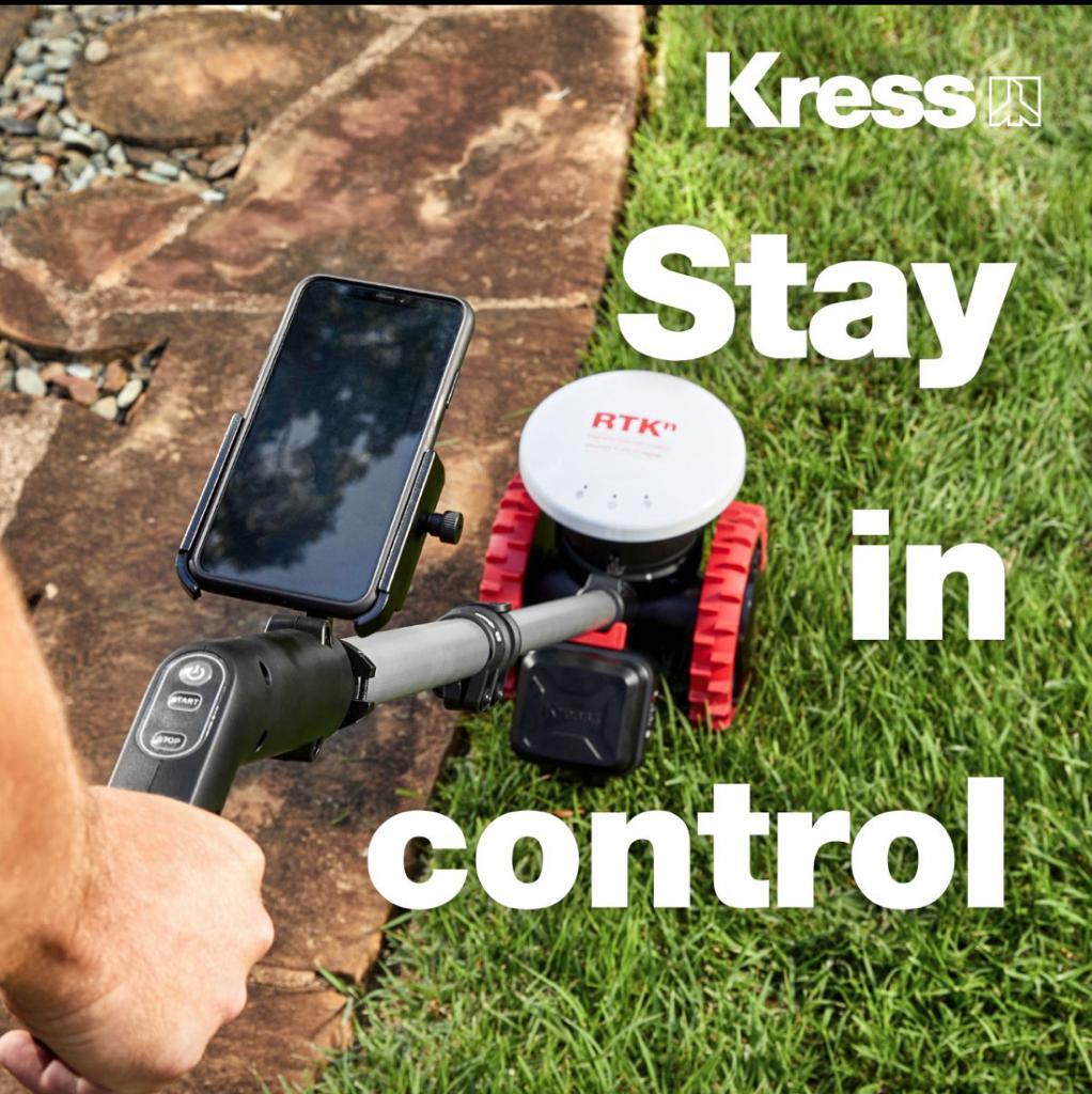 KR233E.1 Kress RTKⁿ 12,000 m² robotic lawn mower with OAS (Obstacle Avoidance System)
