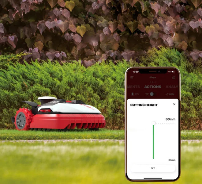 KR233E.1 Kress RTKⁿ 12,000 m² robotic lawn mower with OAS (Obstacle Avoidance System)