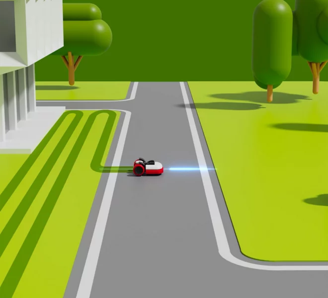 KR233E.1 Kress RTKⁿ 12,000 m² robotic lawn mower with OAS (Obstacle Avoidance System)