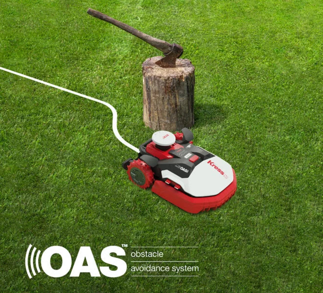 KR236E.1 Kress RTKⁿ 24,000 m² robotic lawn mower with OAS (Obstacle Avoidance System)